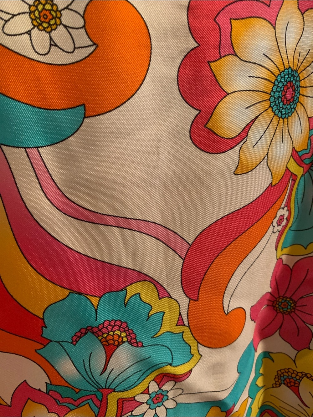 Johnny Was Jade Barbara Mini Dress Prismatic Dream in Pink, Teal & Orange NWT - Picture 7 of 9